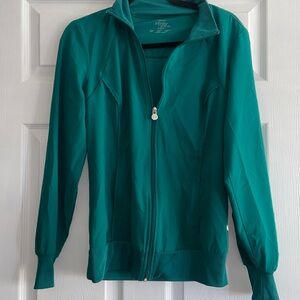 green cherokee infinity scrub jacket